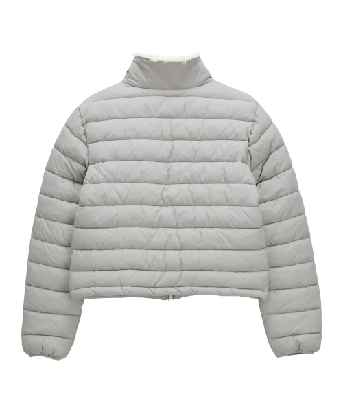 BITTER CELLS（ビターセルズ）の「ヘアリー ネック ライトプファージャケット-グレー（ダウンジャケット/コート・レディース・その他・FREE）」の3枚目の写真