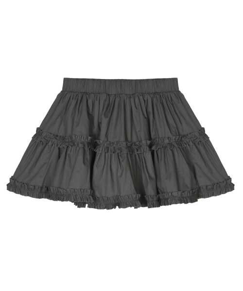 NICK&NICOLE(ニックアンドニコール)の「TRENDY RUFFLE MINI SKIRT_CHARCOAL(スカート・レディース・その他・FREE)」の5枚目の写真
