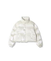 Siberia Duck Stella Crop Padding WHITE
