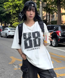 FILLUMINATE（フィルミネイト）の「88 Spray Jersey T-Shirt-White（Tシャツ/カットソー・メンズ）」