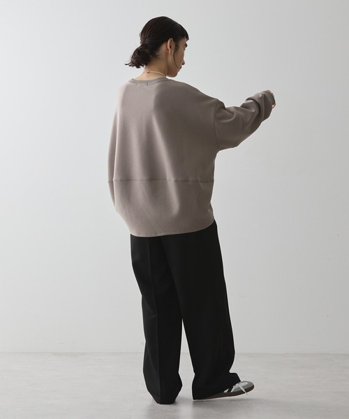 AMERICAN HOLIC（アメリカンホリック）の「【WEB限定】袖タックコクーンポンチプルオーバー（スウェット・レディース・ブラック/モカ/ライトグレー・M/L）」の19枚目の写真