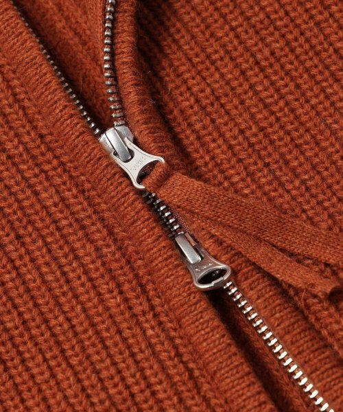 FRIZMWORKS(フリズムワークス)の「WOOL DECK ZIP UP CARDIGAN _ BRICK(カーディガン/ボレロ・メンズ・その他・X-LARGE/SMALL/MEDIUM/LARGE)」の4枚目の写真
