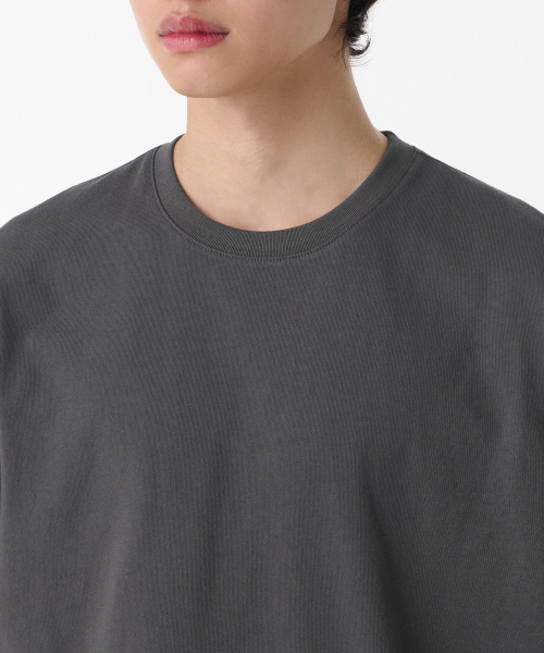 MUSINSA STANDARD（ムシンサスタンダード）の「リラックスドOEクルーネックTシャツ[ガンメタル]（Tシャツ/カットソー・メンズ・その他・XX-LARGE/XXX-LARGE/SMALL/MEDIUM/LARGE/X-LARGE）」の3枚目の写真