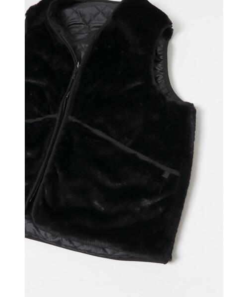 DAIWA PIER39（ダイワピア39）の「DAIWA PIER39　TECHREVERSIBLE BRITISH HUNTER FURVEST（ダウンベスト・メンズ・ブラック/グリーン・X-LARGE/MEDIUM/LARGE）」の6枚目の写真