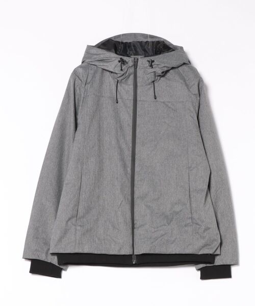 TAKA-Q（タカキュー）の「【ALL WEATHER TEX】タカキュー ウール調 フーデット 中綿 ブルゾン（ブルゾン・メンズ・ネイビー/ライトグレー・MEDIUM/LARGE/X-LARGE/3L）」の16枚目の写真