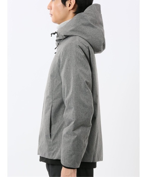 TAKA-Q（タカキュー）の「【ALL WEATHER TEX】タカキュー ウール調 フーデット 中綿 ブルゾン（ブルゾン・メンズ・ネイビー/ライトグレー・MEDIUM/LARGE/X-LARGE/3L）」の18枚目の写真