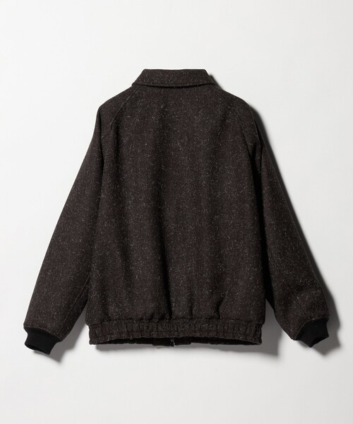 UNITED ARROWS（ユナイテッドアローズ）の「＜District＞ブラウン ツイード ジップブルゾン（ブルゾン・メンズ・ダークブラウン・L/M/S）」の8枚目の写真