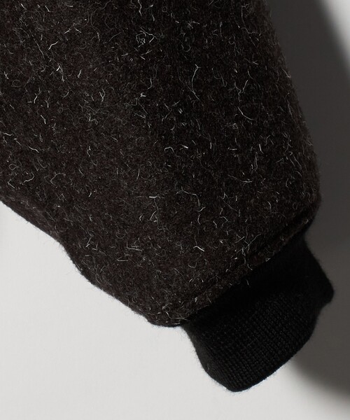 UNITED ARROWS（ユナイテッドアローズ）の「＜District＞ブラウン ツイード ジップブルゾン（ブルゾン・メンズ・ダークブラウン・L/M/S）」の10枚目の写真