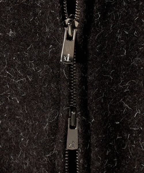 UNITED ARROWS（ユナイテッドアローズ）の「＜District＞ブラウン ツイード ジップブルゾン（ブルゾン・メンズ・ダークブラウン・L/M/S）」の12枚目の写真