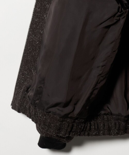 UNITED ARROWS（ユナイテッドアローズ）の「＜District＞ブラウン ツイード ジップブルゾン（ブルゾン・メンズ・ダークブラウン・L/M/S）」の2枚目の写真