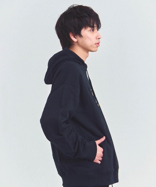 AIRWALK(エアウォーク)の「AIRWALK ロゴフーディー(パーカー・メンズ・ブラック/グレー・M/L/XL)」の14枚目の写真