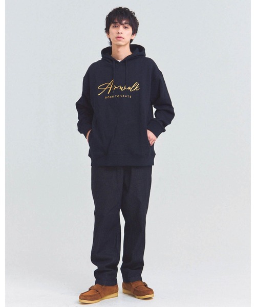 AIRWALK(エアウォーク)の「AIRWALK ロゴフーディー(パーカー・メンズ・ブラック/グレー・M/L/XL)」の20枚目の写真