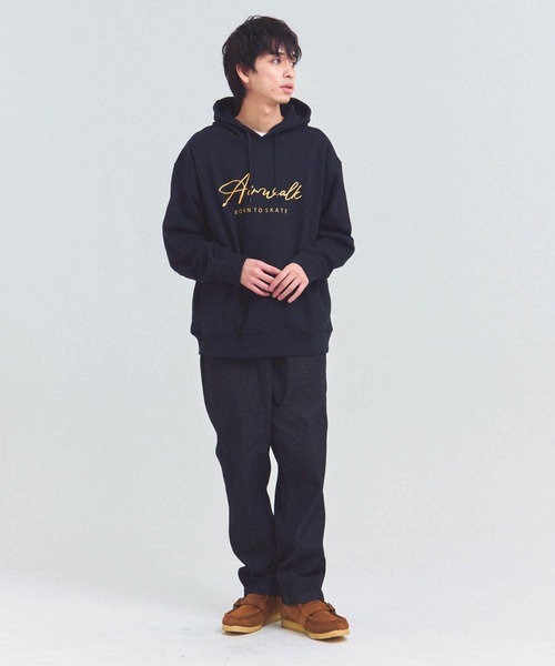 AIRWALK(エアウォーク)の「AIRWALK ロゴフーディー(パーカー・メンズ・ブラック/グレー・M/L/XL)」の21枚目の写真