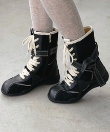 Jewelobe（ジュエローブ）の「スエードタッチボクシングシューズ（ブーツ）」