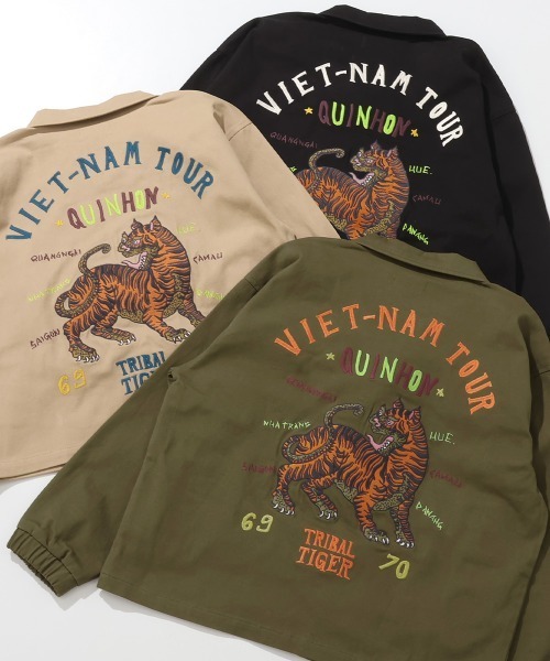 KRIFF MAYER Kid's Collection（クリフメイヤーキッズコレクション）の「スーベニアベトジャン（ミリタリージャケット・キッズ・ベージュ/ブラック/オリーブ・150/140/130/120/170/160）」の4枚目の写真