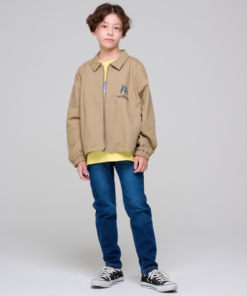 KRIFF MAYER Kid's Collection（クリフメイヤーキッズコレクション）の「スーベニアベトジャン（ミリタリージャケット・キッズ・ベージュ/ブラック/オリーブ・150/140/130/120/170/160）」の11枚目の写真