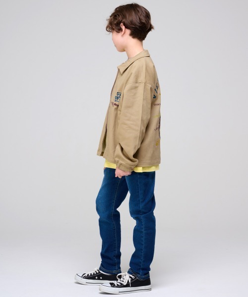 KRIFF MAYER Kid's Collection（クリフメイヤーキッズコレクション）の「スーベニアベトジャン（ミリタリージャケット・キッズ・ベージュ/ブラック/オリーブ・150/140/130/120/170/160）」の12枚目の写真
