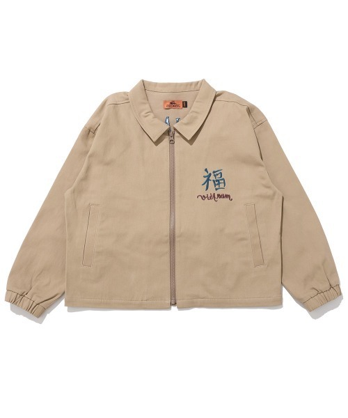 KRIFF MAYER Kid's Collection（クリフメイヤーキッズコレクション）の「スーベニアベトジャン（ミリタリージャケット・キッズ・ベージュ/ブラック/オリーブ・150/140/130/120/170/160）」の16枚目の写真