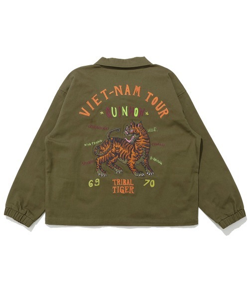 KRIFF MAYER Kid's Collection（クリフメイヤーキッズコレクション）の「スーベニアベトジャン（ミリタリージャケット・キッズ・ベージュ/ブラック/オリーブ・150/140/130/120/170/160）」の19枚目の写真