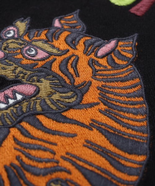 KRIFF MAYER Kid's Collection（クリフメイヤーキッズコレクション）の「スーベニアベトジャン（ミリタリージャケット・キッズ・ベージュ/ブラック/オリーブ・150/140/130/120/170/160）」の6枚目の写真