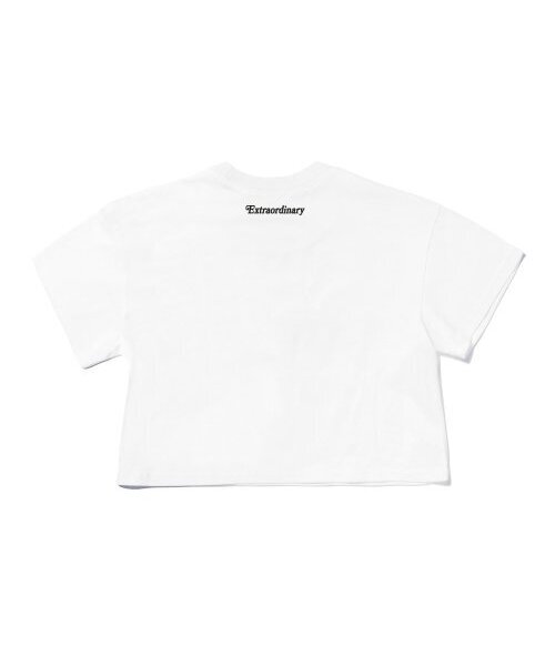 EXTRAORDINARY(エクストラオーディナリー)の「B.S.C TEE CROP WHITE(Tシャツ/カットソー・レディース・その他・FREE)」の2枚目の写真