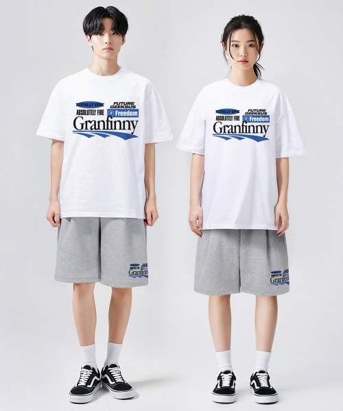 GRANFINNY(グランフィニ)の「プラン グラン ワンタック バミューダ ショートパンツ - メランジ(その他パンツ・レディース・グレー・SMALL/LARGE)」の3枚目の写真