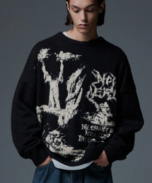 NOT4NERD(�m�b�g�t�H�[�i�[�h)��Judgment Mohair Knit Sweater - Black(�j�b�g/�Z�[�^�[)