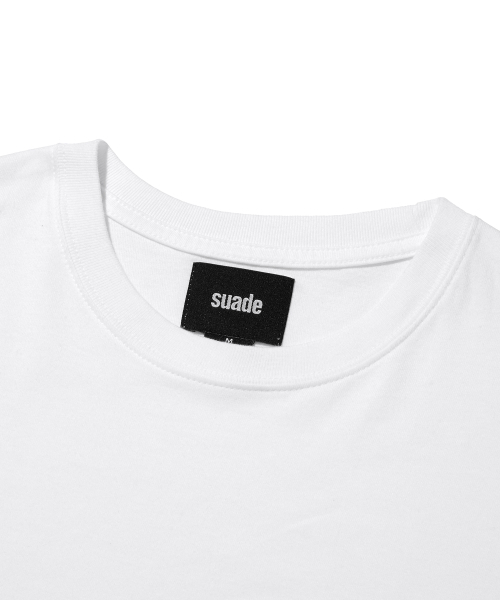 suade（スエード）の「HUH!! TEE [WHITE]（Tシャツ/カットソー・レディース・その他・SMALL/MEDIUM/LARGE/X-LARGE）」の9枚目の写真