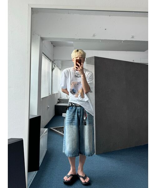suade（スエード）の「HUH!! TEE [WHITE]（Tシャツ/カットソー・レディース・その他・SMALL/MEDIUM/LARGE/X-LARGE）」の7枚目の写真