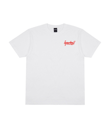 バスケットボールレッスン.1 半袖Tシャツ ホワイト レッド