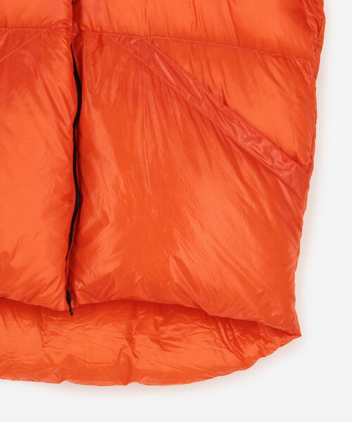 KLUANE MOUNTAINEERING（クルアニマウンテンニアーリング）の「KLUANE MOUNTAINEERING | INNER PARKA ORANGE MEN（ダウンジャケット/コート・メンズ・オレンジ・L/M）」の7枚目の写真