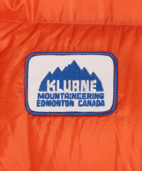 KLUANE MOUNTAINEERING（クルアニマウンテンニアーリング）の「KLUANE MOUNTAINEERING | INNER PARKA ORANGE MEN（ダウンジャケット/コート・メンズ・オレンジ・L/M）」の10枚目の写真