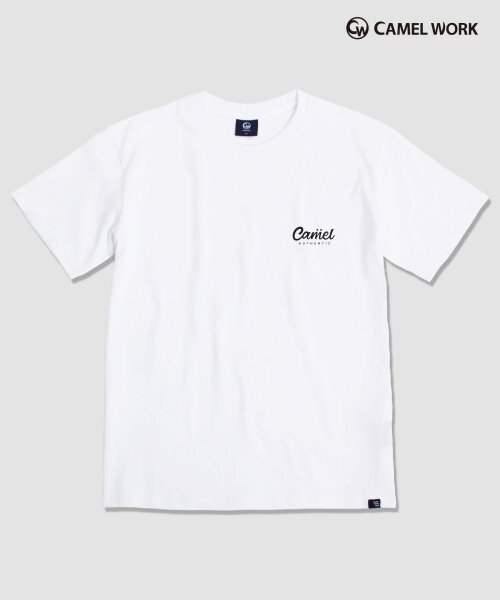 CAMEL WORK(キャメルワーク)の「アセンティックロゴ半袖Tシャツ(ホワイト)(Tシャツ/カットソー・メンズ・その他・LARGE/X-LARGE/MEDIUM)」の9枚目の写真