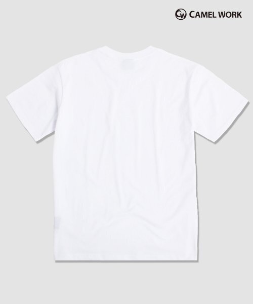 CAMEL WORK(キャメルワーク)の「アセンティックロゴ半袖Tシャツ(ホワイト)(Tシャツ/カットソー・メンズ・その他・LARGE/X-LARGE/MEDIUM)」の8枚目の写真