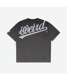 WEIRDWORLD（ウィアード ワールド）の「オーバープリントピグメントTシャツグレー（Tシャツ/カットソー）」