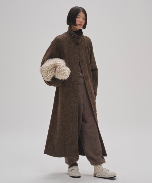TODAYFUL(トゥデイフル)の「Cashmere Easy Pants(その他パンツ・レディース・モカ/チャコールグレー・36inch/38inch)」の3枚目の写真