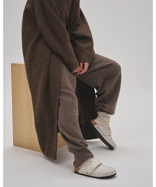 TODAYFUL(トゥデイフル)の「Cashmere Easy Pants(その他パンツ・レディース・モカ/チャコールグレー・36inch/38inch)」の6枚目の写真