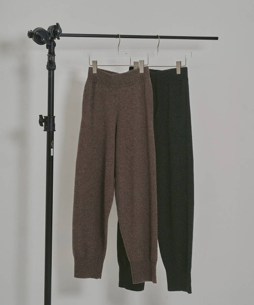 TODAYFUL(トゥデイフル)の「Cashmere Easy Pants(その他パンツ・レディース・モカ/チャコールグレー・36inch/38inch)」の14枚目の写真