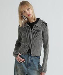 AVIREX | VINTAGE WASH WAPPEN KINT CARDIGAN(ニット/セーター)