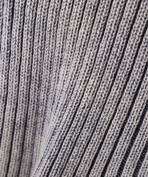 AVIREX（アヴィレックス）の「VINTAGE WASH WAPPEN KINT CARDIGAN（ニット/セーター・レディース・ブルー/ブラック・M/S）」の10枚目の写真