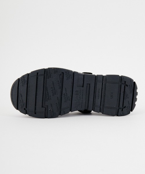 ROCKFISH WEATHERWEAR（ロックフィッシュウェザーウェア）の「[Rockfish Weatherwear/ロックフィッシュ ウェザーウェア] FLATFORM STRING ベルクロスニーカー（スニーカー・レディース・ブラック/ライトグレー・23.5/24/24.5/25）」の9枚目の写真