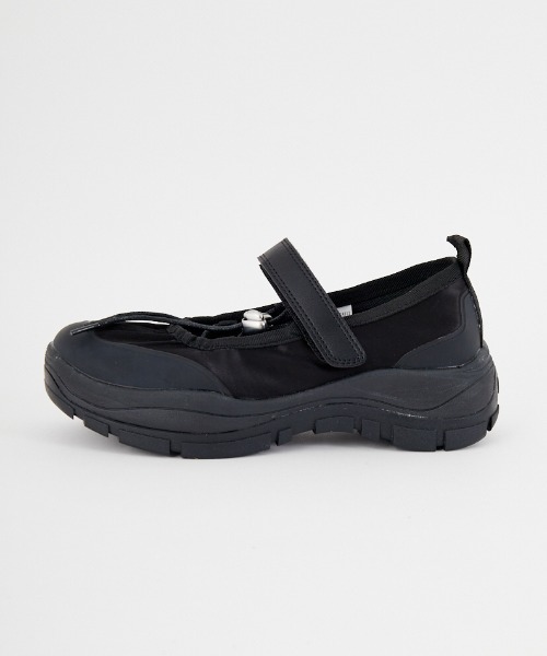ROCKFISH WEATHERWEAR（ロックフィッシュウェザーウェア）の「[Rockfish Weatherwear/ロックフィッシュ ウェザーウェア] FLATFORM STRING ベルクロスニーカー（スニーカー・レディース・ブラック/ライトグレー・23.5/24/24.5/25）」の10枚目の写真