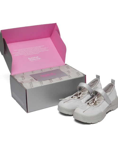 ROCKFISH WEATHERWEAR（ロックフィッシュウェザーウェア）の「[Rockfish Weatherwear/ロックフィッシュ ウェザーウェア] FLATFORM STRING ベルクロスニーカー（スニーカー・レディース・ブラック/ライトグレー・23.5/24/24.5/25）」の3枚目の写真