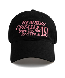BEACHESANDCREAM（ビーチスアンドクリーム）の「Dorothy 19 BALL CAP-BLACK（キャップ）」