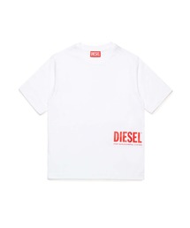 DIESEL KIDS | DIESEL(ディーゼル)Kids & Junior ワンポイントブランドロゴ半袖Tシャツカットソー(Tシャツ/カットソー)