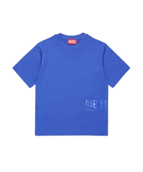 DIESEL KIDS(ディーゼルキッズ)の「DIESEL(ディーゼル)Kids & Junior ワンポイントブランドロゴ半袖Tシャツカットソー(Tシャツ/カットソー・キッズ・ブルー/レッド/ホワイト/ブラック・12Y/14Y/16Y/6Y/10Y/8Y/4Y)」の3枚目の写真