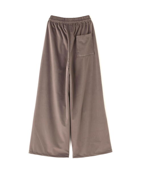 SIS(エスアイエス)の「SIS/エスアイエス/Velour Line Wide Pants(その他パンツ・レディース・ブラウン/ブラック/ワイン・F)」の5枚目の写真