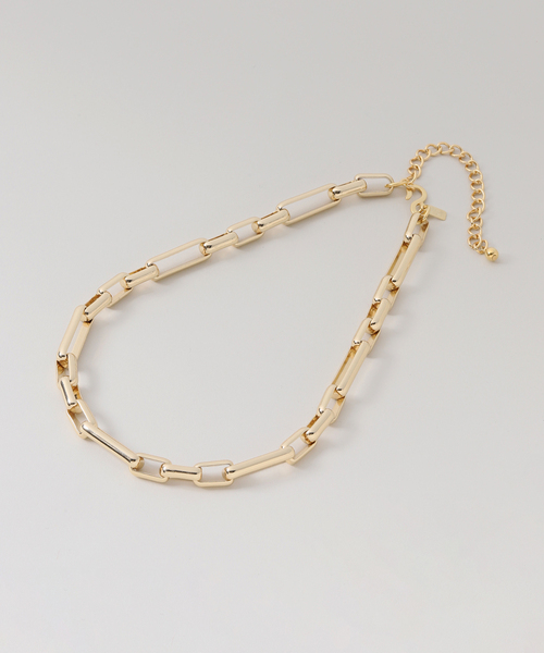 Kenneth Jay Lane（ネスジェイレーン）の「《追加》KENNETH JAY LANE ケネス ジェイ レーン ネックレス 1440NPG18（ネックレス・レディース・ゴールド・FREE）」の3枚目の写真