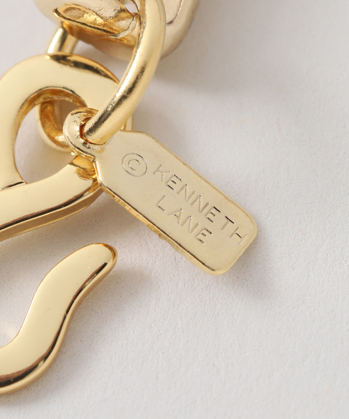 Kenneth Jay Lane（ネスジェイレーン）の「《追加》KENNETH JAY LANE ケネス ジェイ レーン ネックレス 1440NPG18（ネックレス・レディース・ゴールド・FREE）」の6枚目の写真