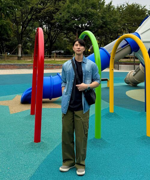 ECORR(エコル)の「コットンワイドカーゴパンツ_ブラック(その他パンツ・メンズ・その他・3(XL)/1(M)/2(L))」の5枚目の写真